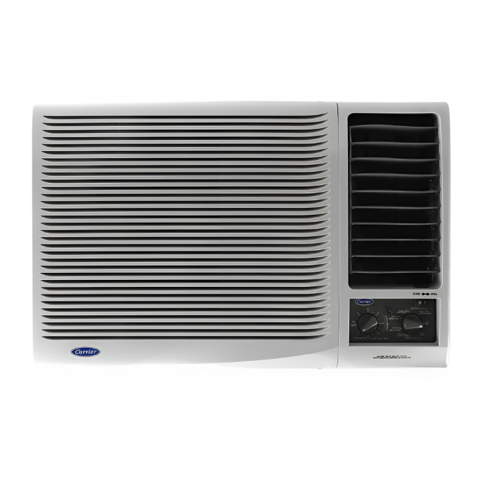 مكيف كارير شباك 17200 وحدة حار بارد - روتاري مكيف كارير شباك 17200 وحدة حار بارد - روتاري