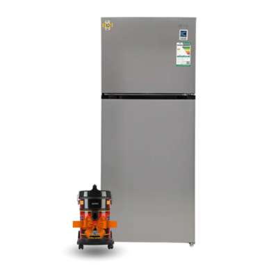 ثلاجة بابين جنرال سوبريم 14.5 قدم انفيرتر - ستيل