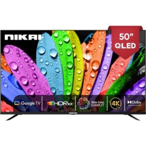 شاشة نيكاي 50 بوصة سمارت - QLED UHD 4K - GOOGEL TV