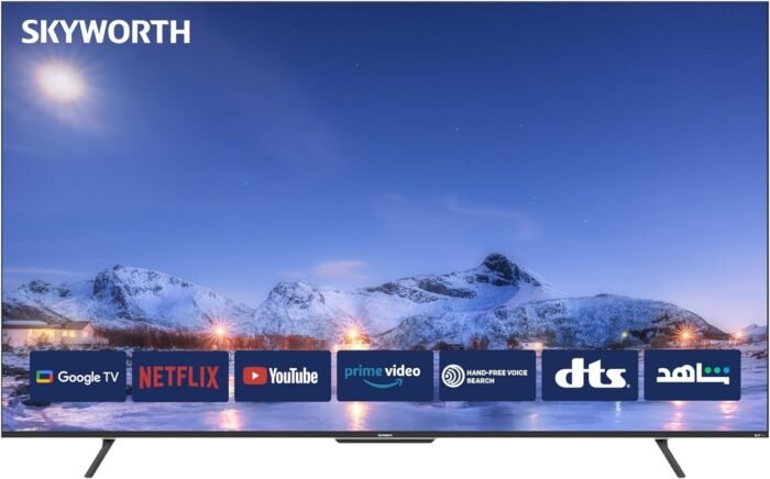 شاشة سمارت سكاي وورث 75 بوصة GOOGLE TV - 4K - LED