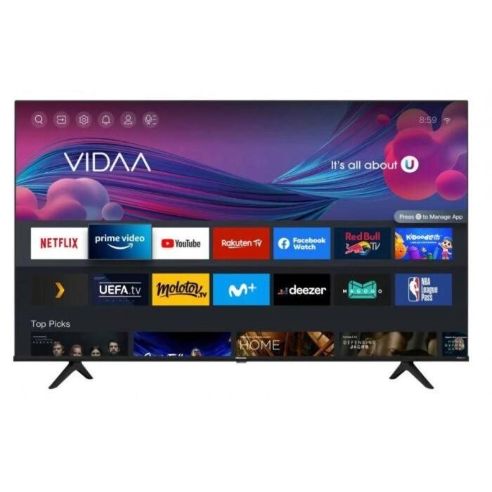 شاشة فوكس 58 بوصة سمارت بدون اطار LED - (WebOS)