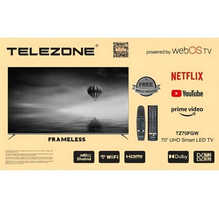 شاشة 70 بوصة تليزون سمارت 4K UHD LED - Android 13